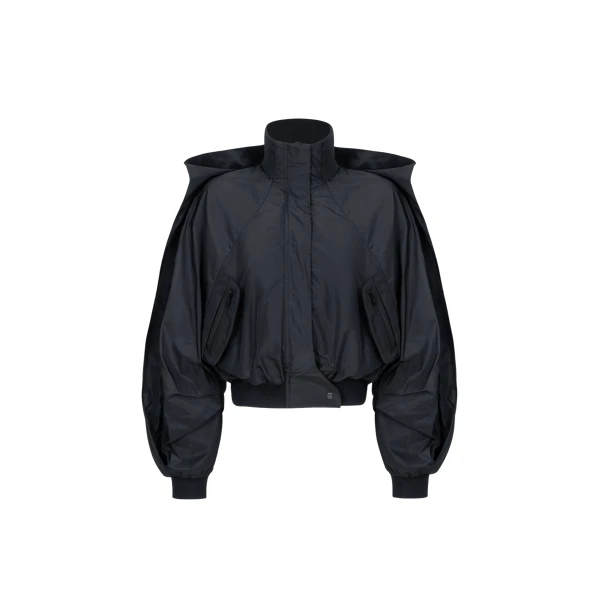 The Frankie Shop Jacket #03 - Black - Oversized Minimalist Jackets in Black - Shop at Luxury Shoes 