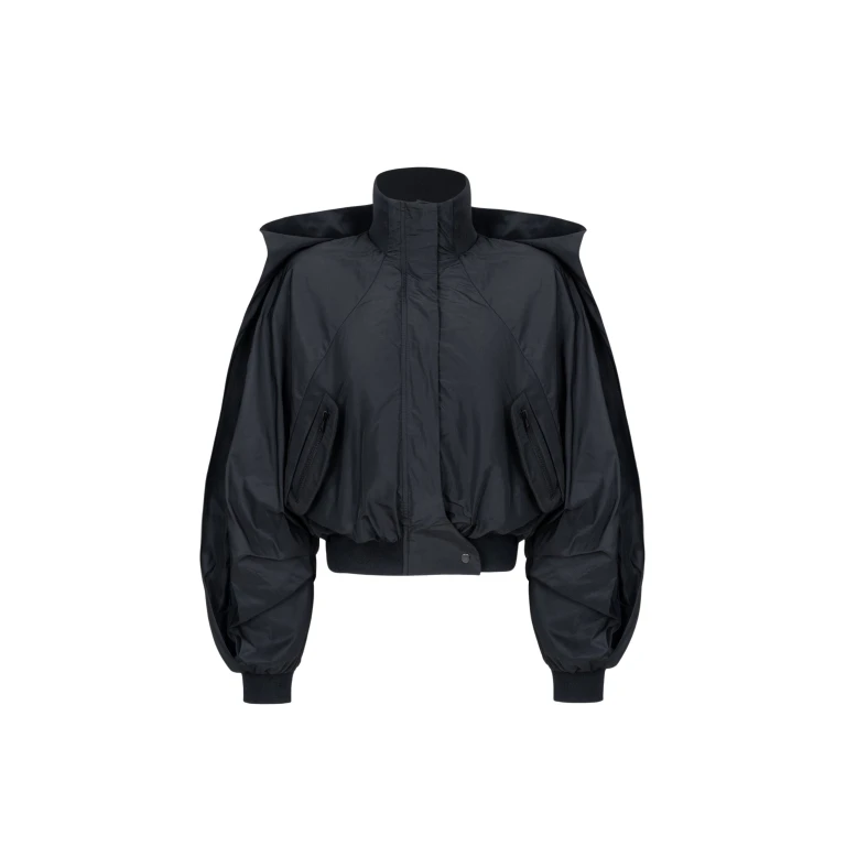 The Frankie Shop Jacket #03 - Black - Oversized Minimalist Jackets in Black - Shop at Luxury Shoes 