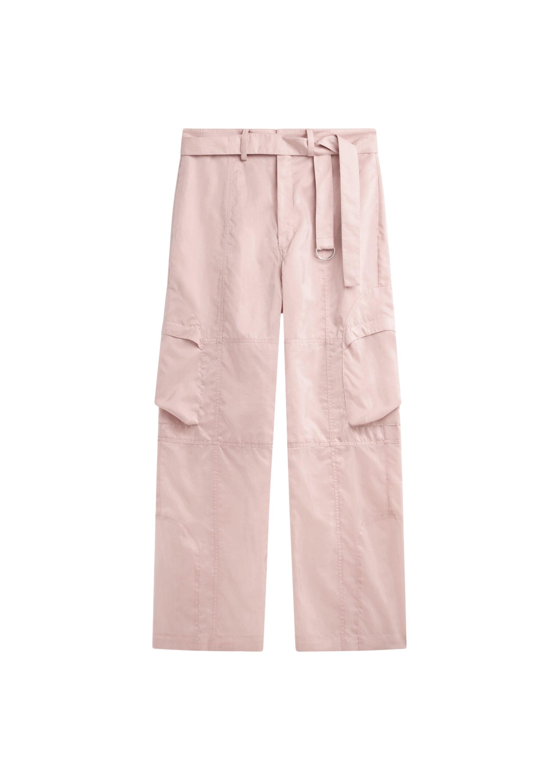 The Frankie Shop Kelly Sheer Cargo Pants – Pink