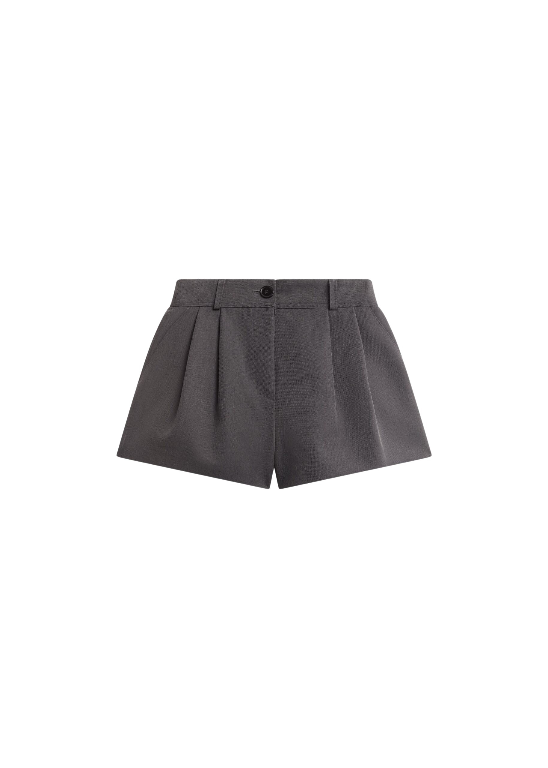 The Frankie Shop Kinsley Mini Shorts – Grey