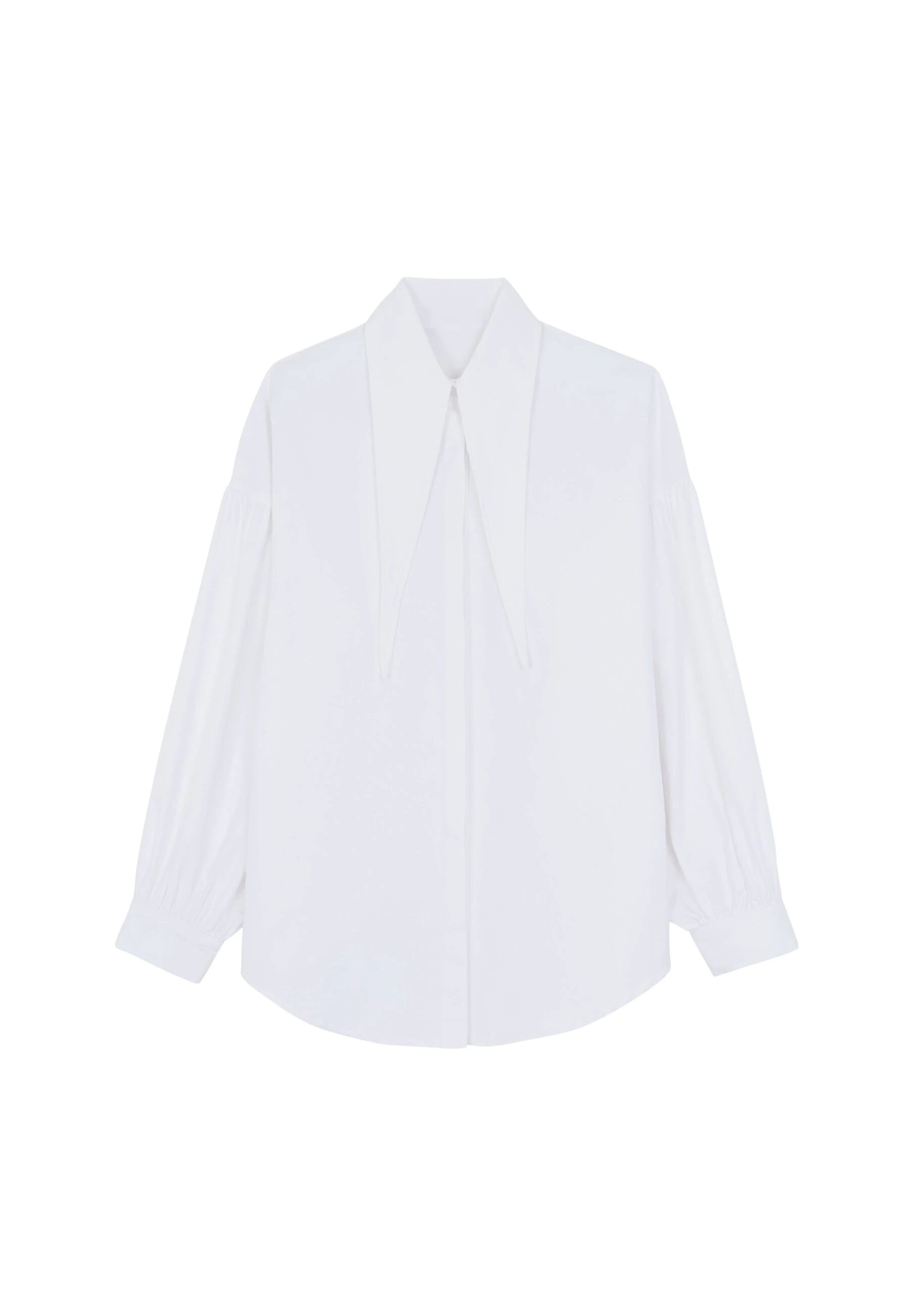 The-Frankie-Shop-Klara-Long-Collar-Shirt-White-coveti-scaled11286_nobg The Frankie Shop Klara Long Collar Shirt - White - Oversized Minimalist Tops in White - Shop at Luxury Shoes