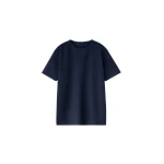 The Frankie Shop Leni Knit Oversized Top - Navy - Oversized Minimalist Tops in Blue - Shop at Luxury Shoes 