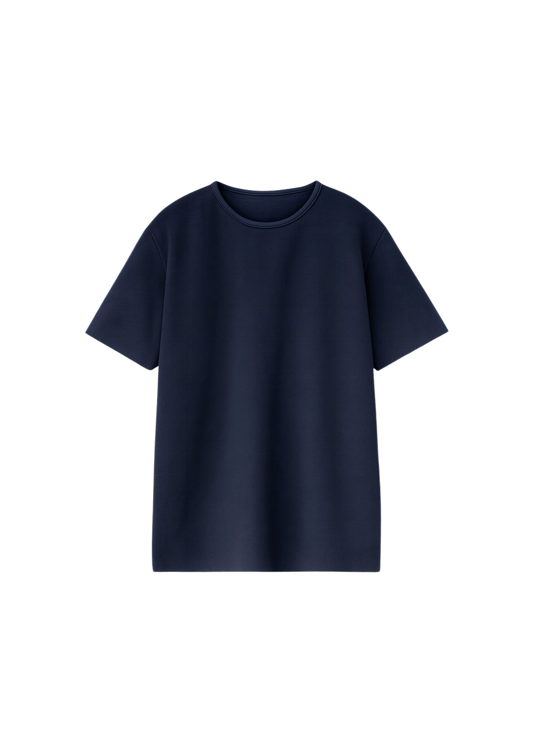 The Frankie Shop Leni Knit Oversized Top - Navy - Oversized Minimalist Tops in Blue - Shop at Luxury Shoes 