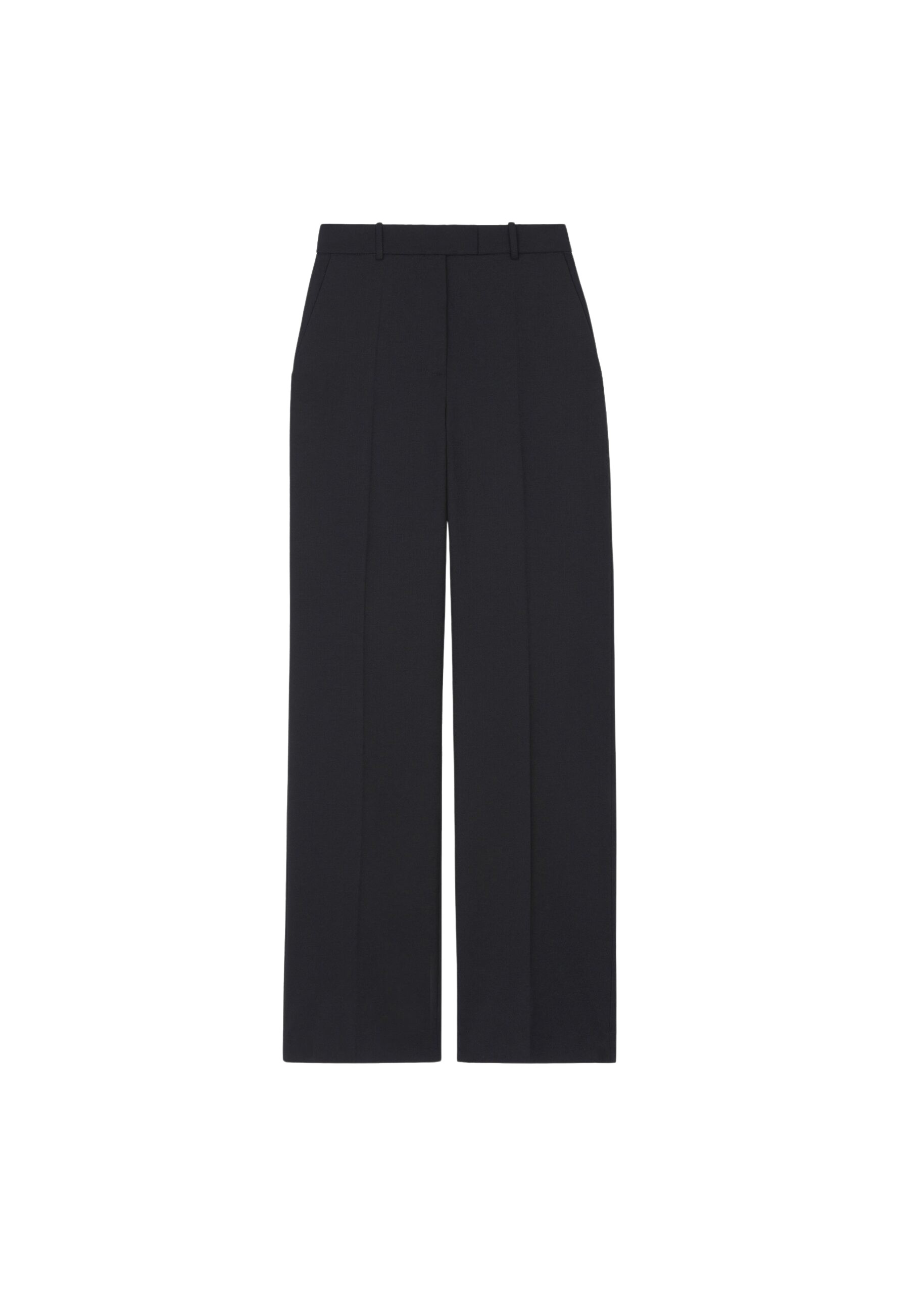 The Frankie Shop Lenora Straight Trousers – Black