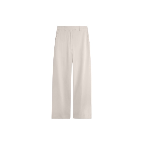 The Frankie Shop Lenora Trousers - Faded Pink - Oversized Minimalist Pants in Pink - Shop at Luxury Shoes 
