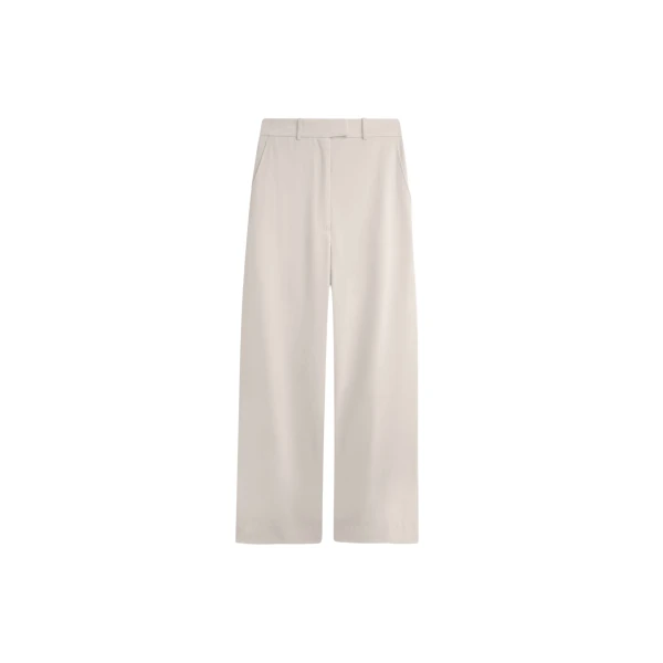 The Frankie Shop Lenora Trousers - Faded Pink - Oversized Minimalist Pants in Pink - Shop at Luxury Shoes 