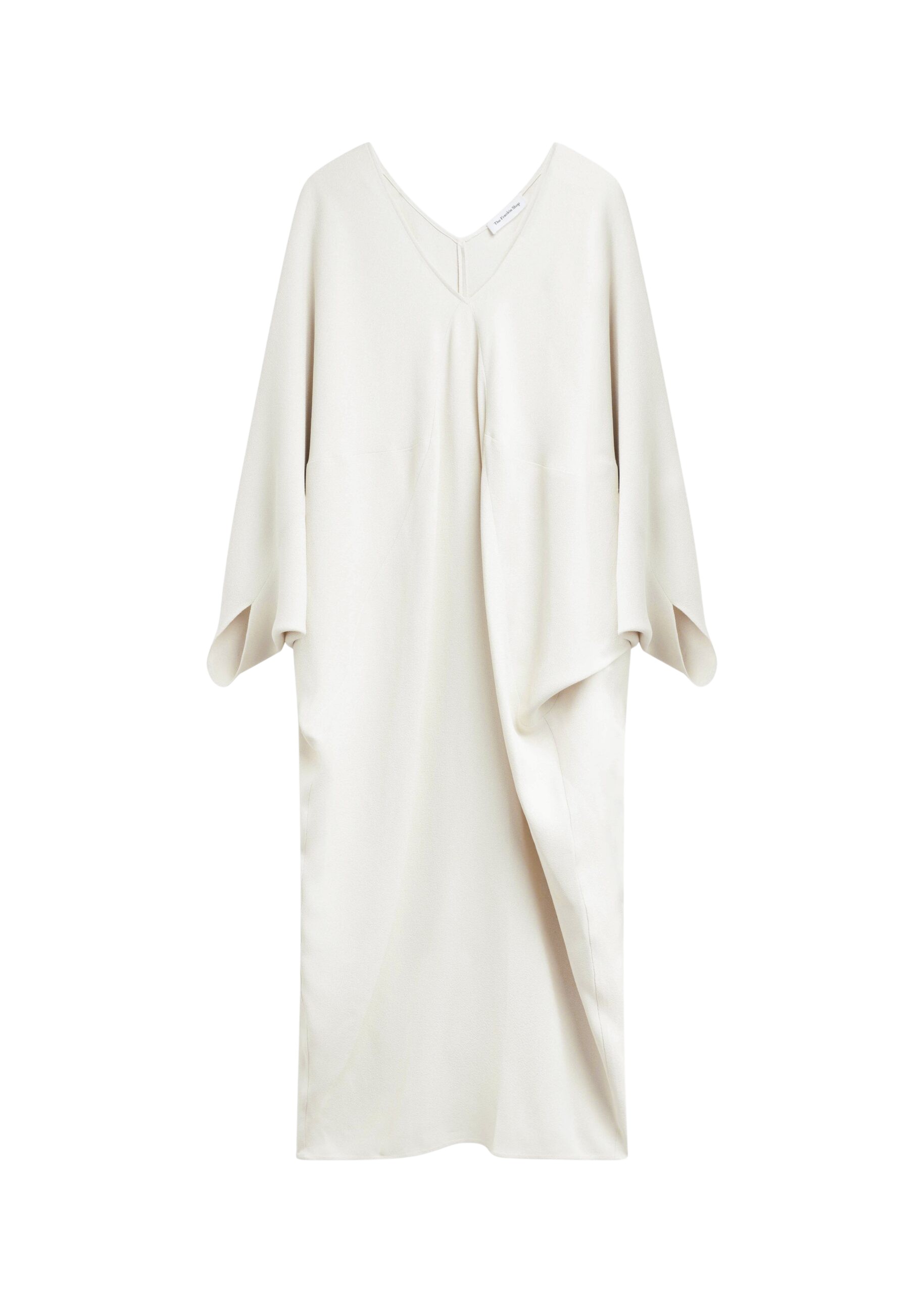 The Frankie Shop Lilia Kaftan Dress - Ivory - Oversized Minimalist Dresses in Ivory - Shop at Luxury Shoes 