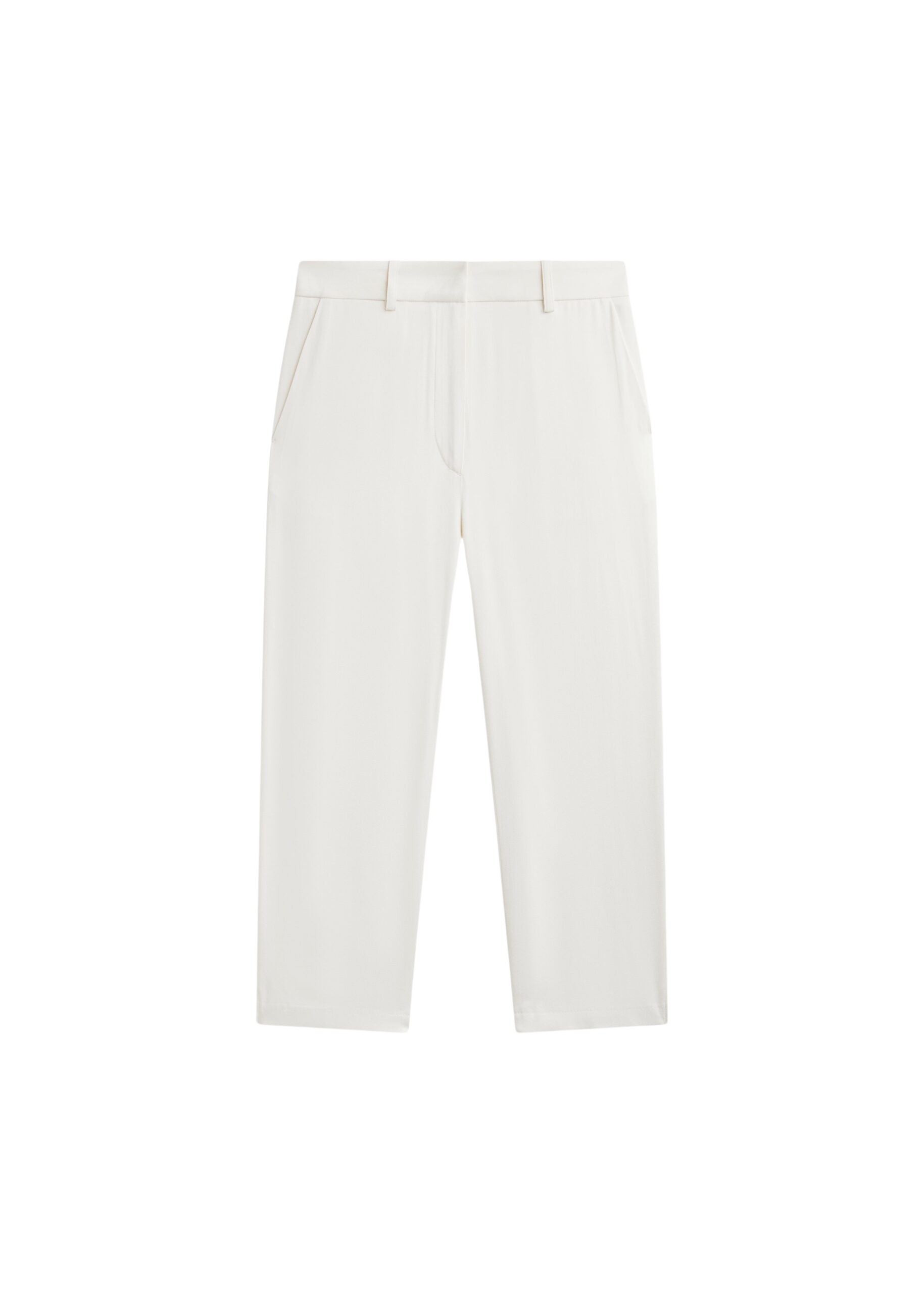 The Frankie Shop Lior Fluid Capri Pants – Ivory
