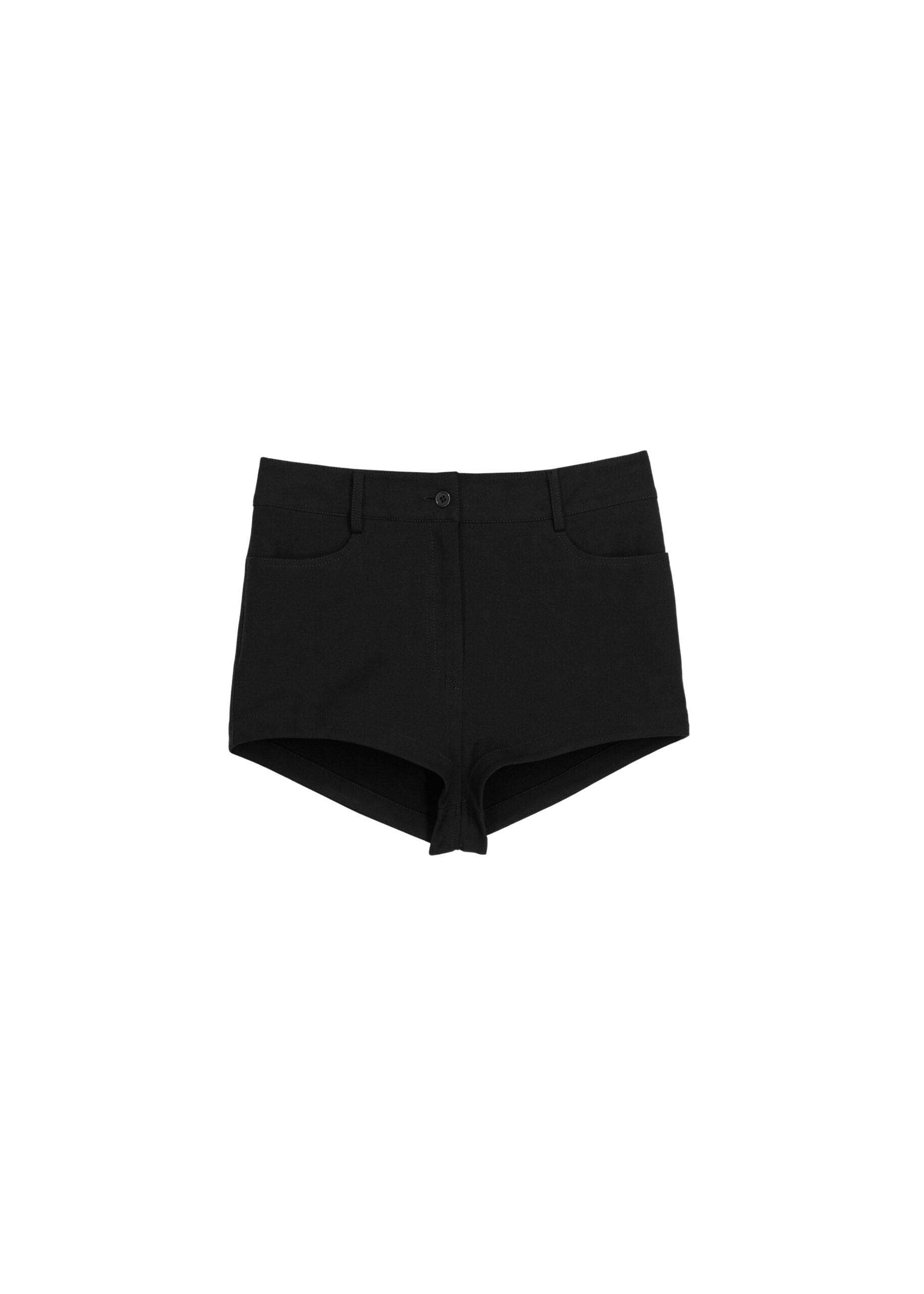 The Frankie Shop Loen Hot Pants – Black