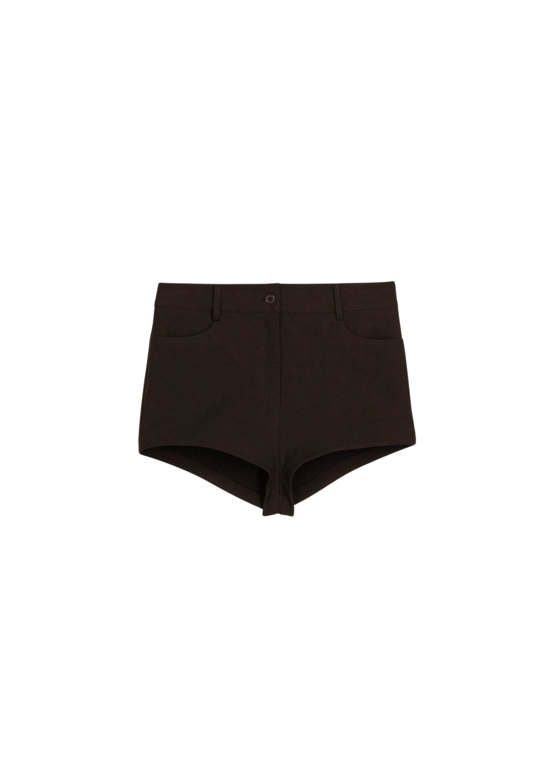 The Frankie Shop Loen Hot Pants – Brown