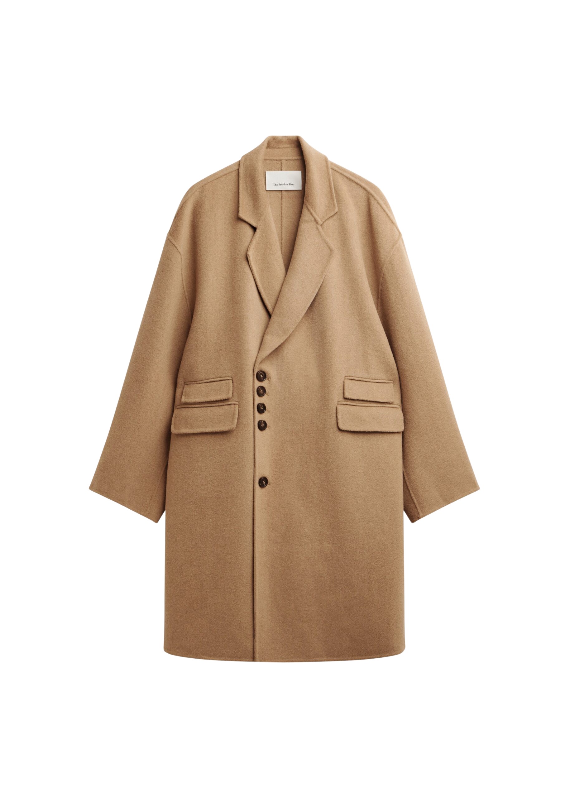 The Frankie Shop Lohit Wool Coat – Camel