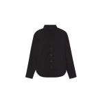 The-Frankie-Shop-Lui-Organic-Cotton-Shirt-Black-coveti21193_nobg The Frankie Shop Lui Organic Cotton Shirt - Black - Oversized Minimalist Tops in Black - Shop at Luxury Shoes