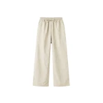 The Frankie Shop Majvik Joggers - Light Beige - Oversized Minimalist Pants in Beige - Shop at Luxury Shoes 