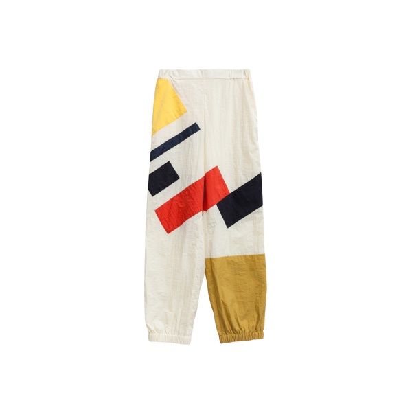 The Frankie Shop Malevich Track Pants - Vanilla - Oversized Minimalist Pants in Ivory - Shop at Luxury Shoes 