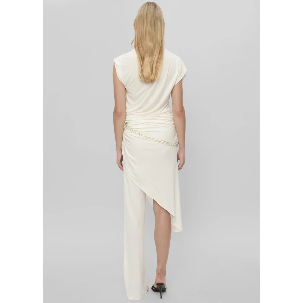 The Frankie Shop Manto Jersey Tee - White - Oversized Minimalist Tops in White - Shop at Luxury Shoes 