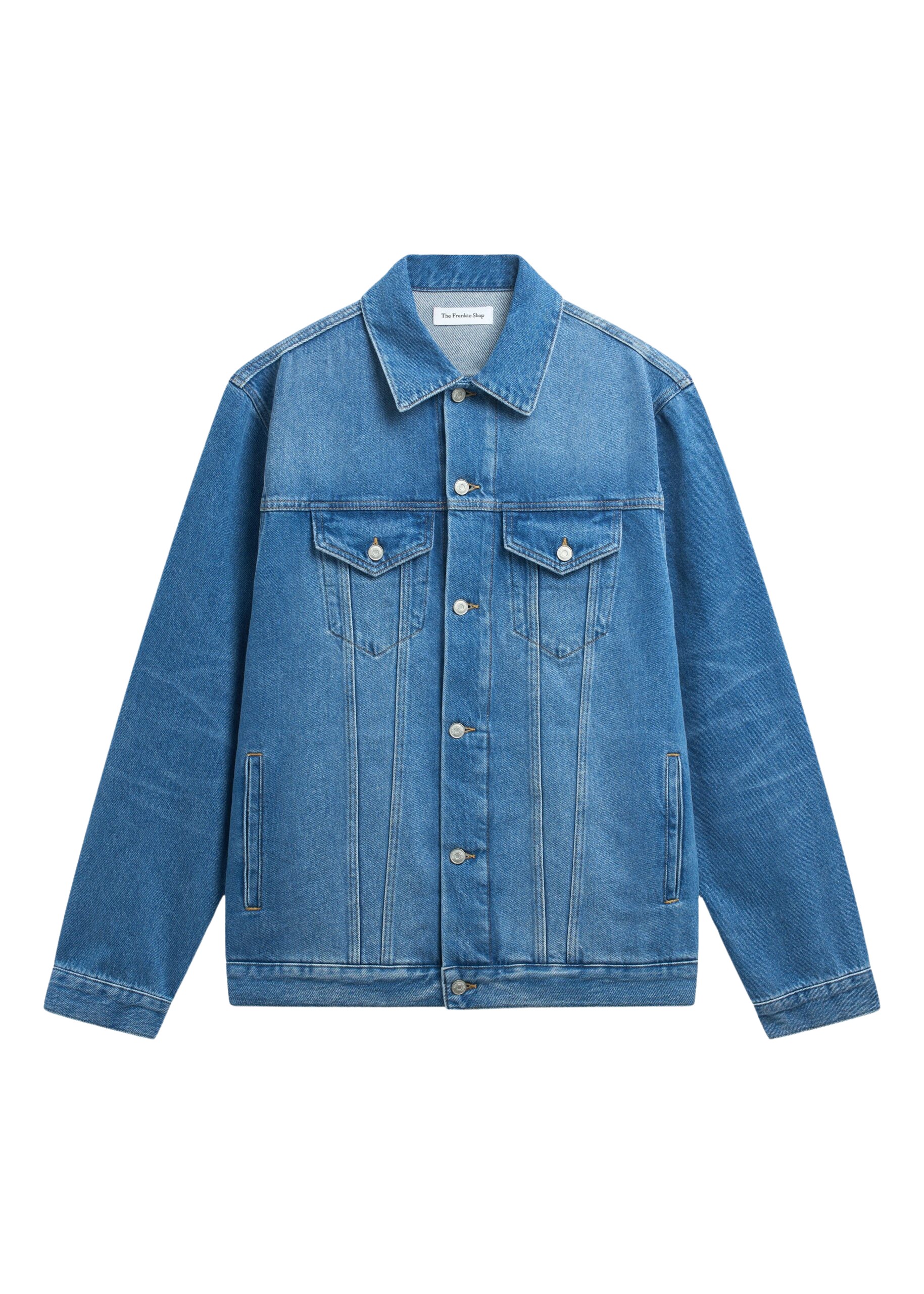 The Frankie Shop Marden Denim Jacket – Medium Wash