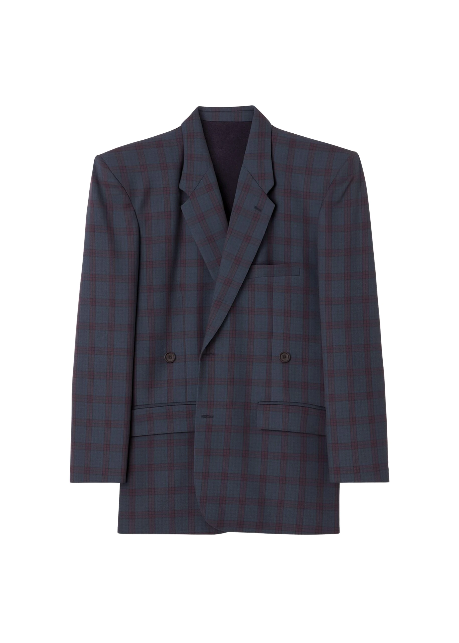 The-Frankie-Shop-Marnay-Padded-Blazer-Navy-Plaid-coveti-scaled22357_nobg The Frankie Shop Marnay Padded Blazer - Navy Plaid - Oversized Minimalist Jackets in Multicolour - Shop at Luxury Shoes