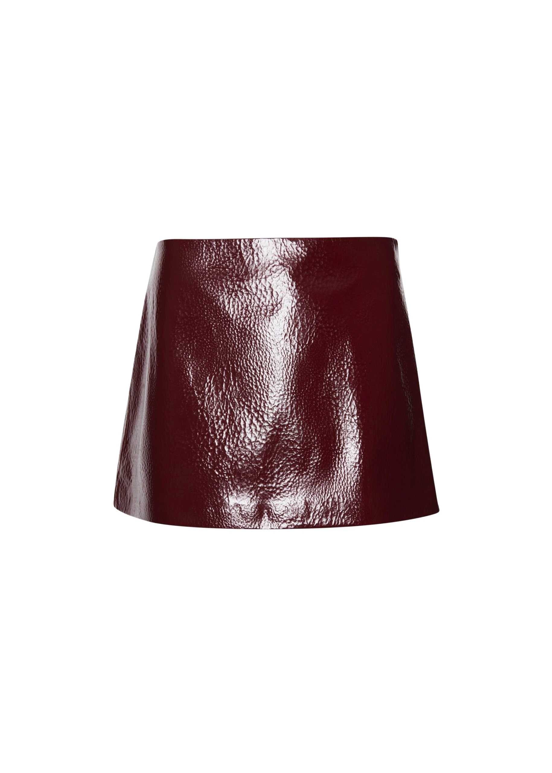 The-Frankie-Shop-Mary-Crackled-Faux-Leather-Mini-Skirt-Burgundy-coveti-scaled64707_nobg The Frankie Shop Mary Crackled Faux Leather Mini Skirt - Burgundy - Oversized Minimalist Skirts in Red - Shop at Luxury Shoes