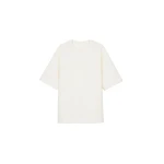 The Frankie Shop Melor Oversized T-Shirt - Cream - Oversized Minimalist Tops in Ivory - Shop at Luxury Shoes 