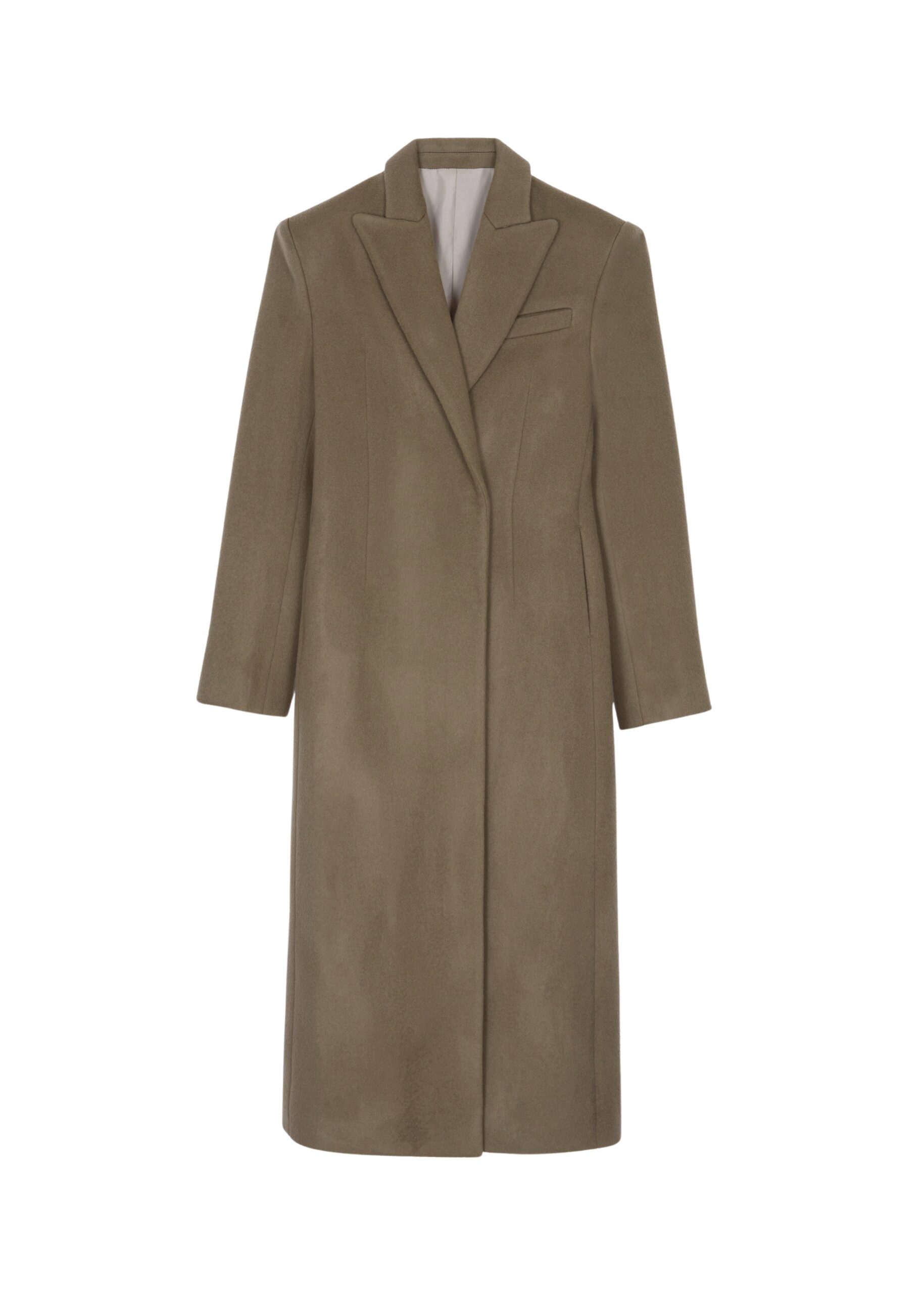 The Frankie Shop Melva Long Coat – Taupe