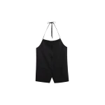 The Frankie Shop Melwin Halter Vest – Black