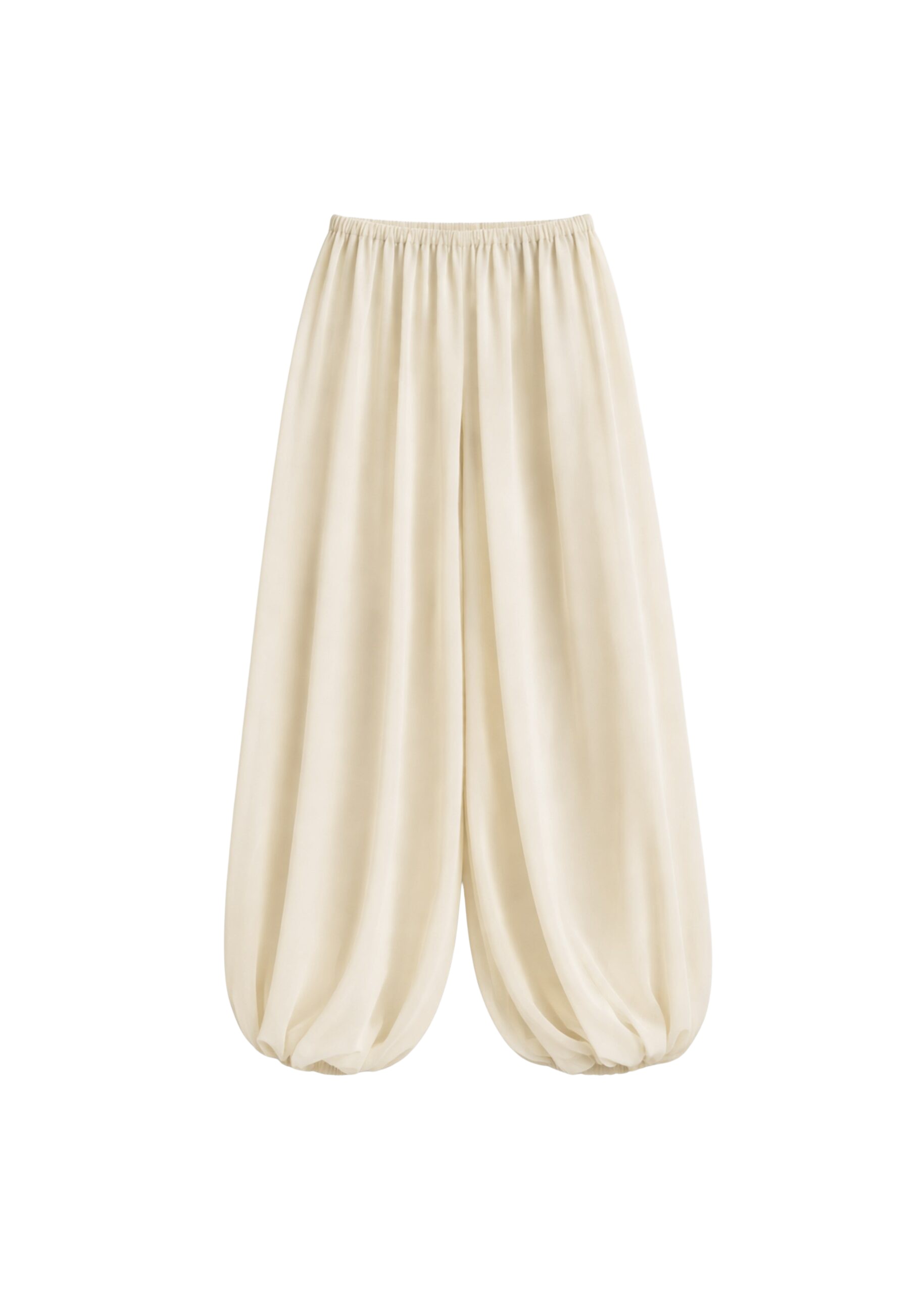 The Frankie Shop Mio Sheer Balloon Pants – Beige
