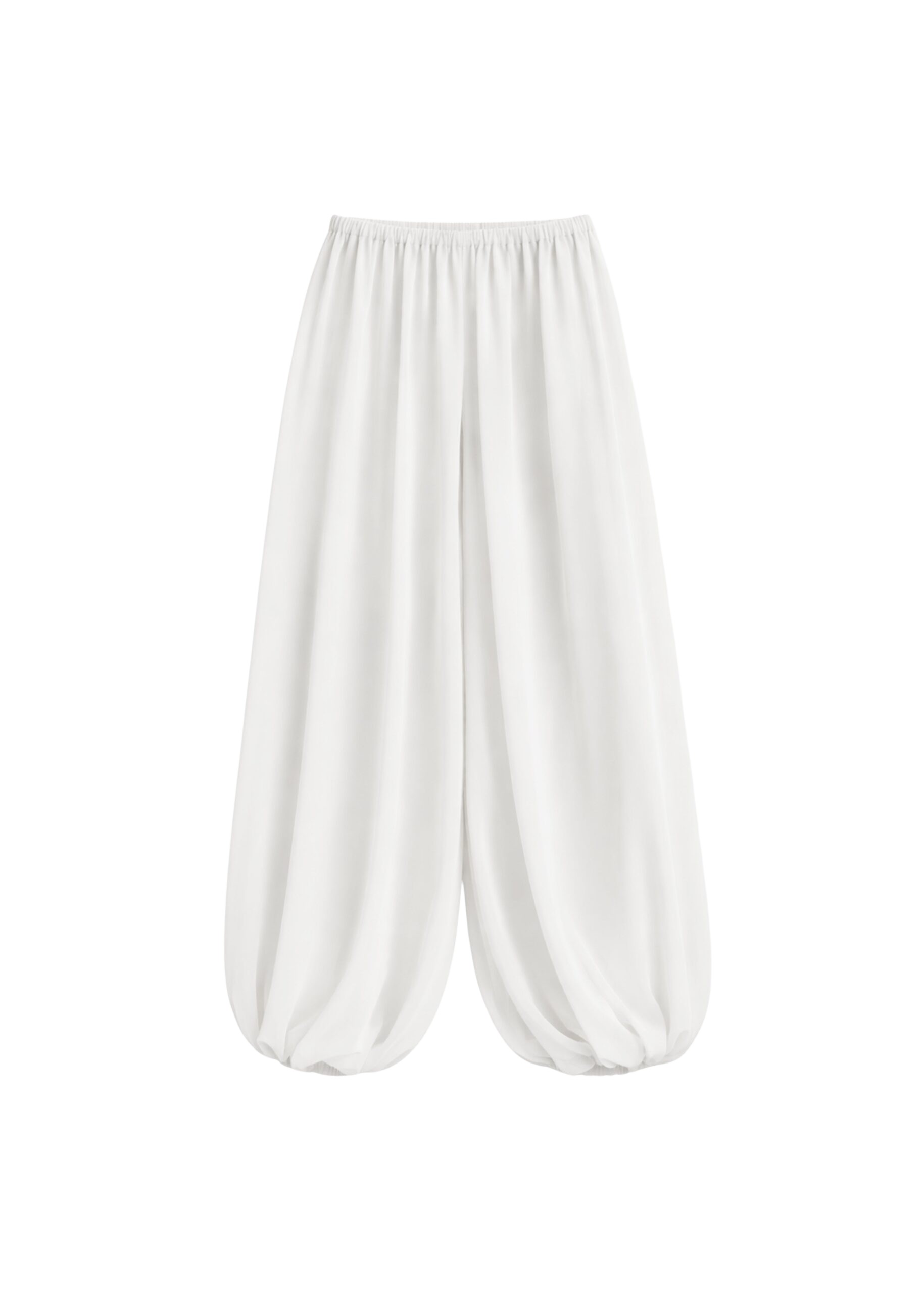 The Frankie Shop Mio Sheer Balloon Pants – White