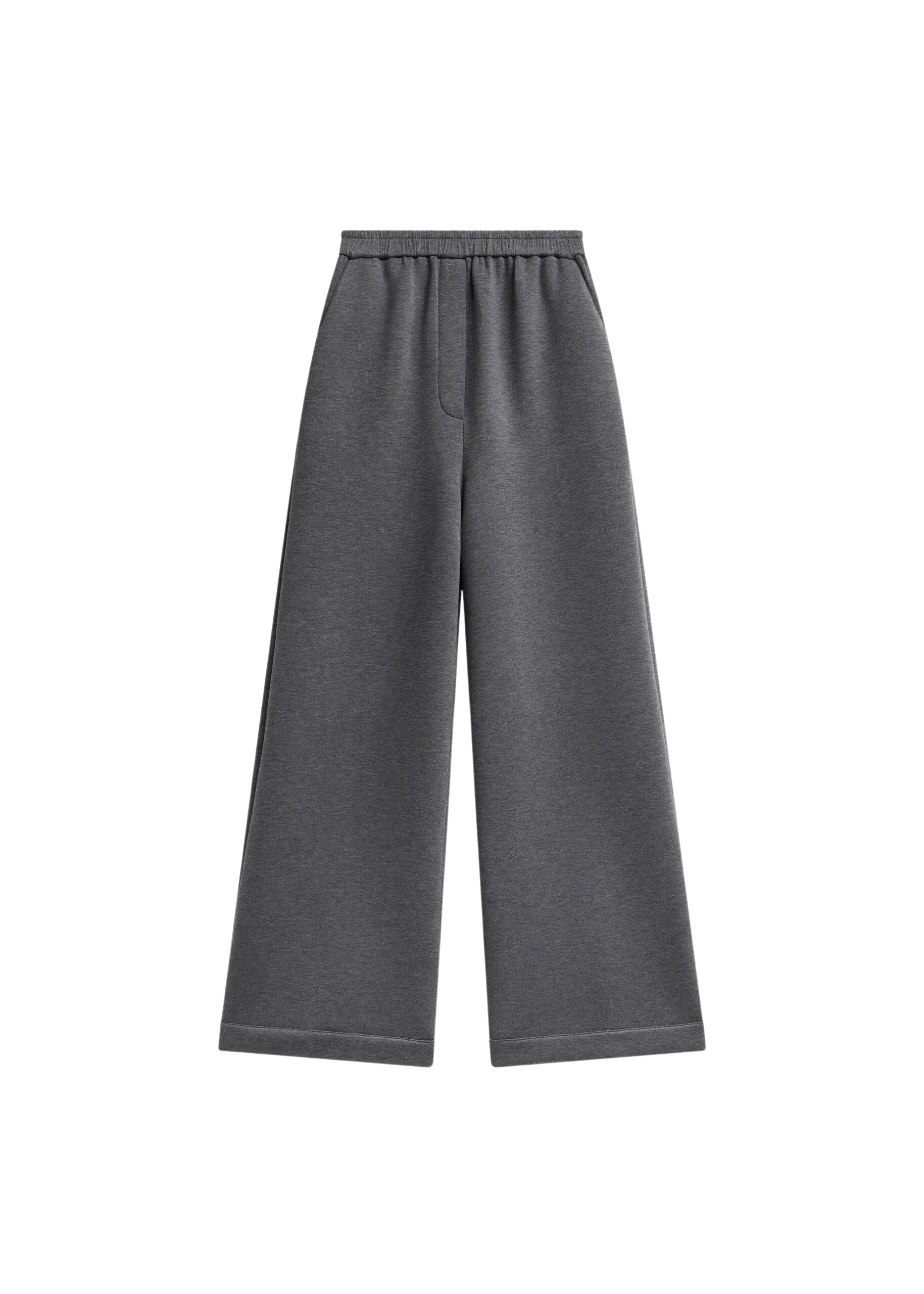 The Frankie Shop Mirca Neoprene Elastic Pants – Dark Grey
