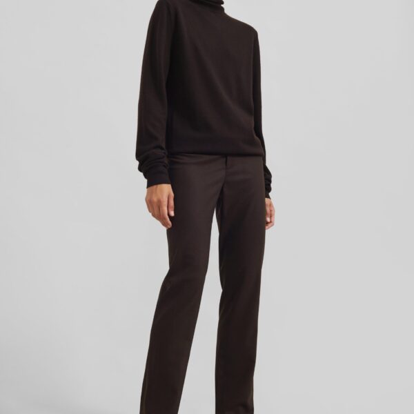 The Frankie Shop Morrison Long Trousers – Brown, view 2