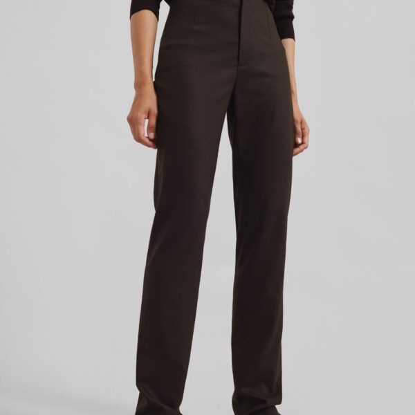 The Frankie Shop Morrison Long Trousers – Brown, view 3