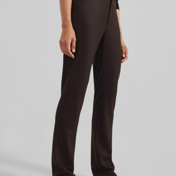 The Frankie Shop Morrison Long Trousers – Brown, view 6