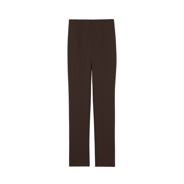 The Frankie Shop Morrison Long Trousers - Brown - Oversized Minimalist Pants in Beige - Shop at Luxury Shoes 