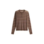 The-Frankie-Shop-Nelas-Knit-Sheer-Zip-Pullover-Brown-Stripe-coveti-scaled98307_nobg The Frankie Shop Nelas Knit Sheer Zip Pullover - Brown Stripe - Oversized Minimalist Knitwear in Multicolour - Shop at Luxury Shoes