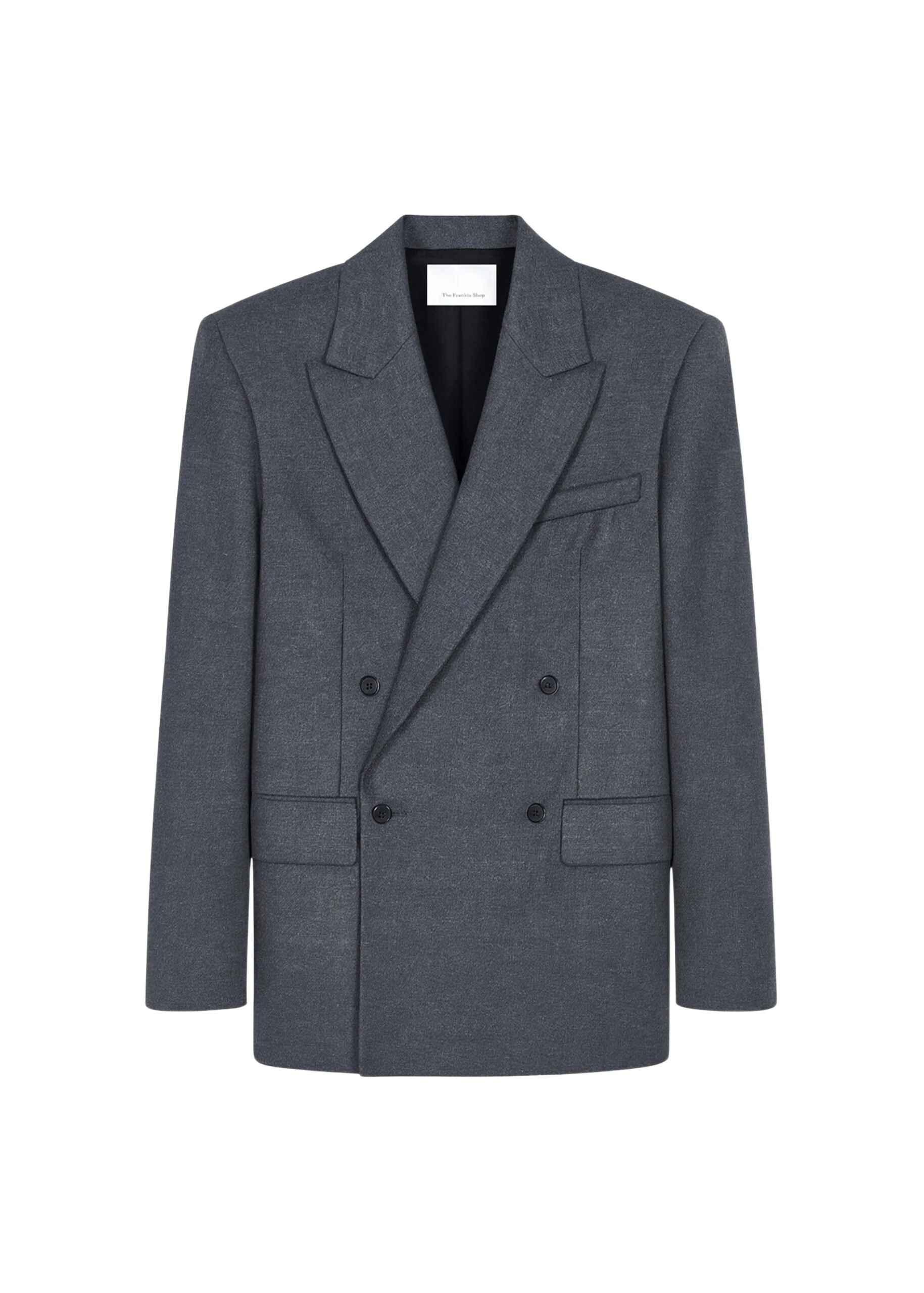 The-Frankie-Shop-Newark-Flannel-Double-Breasted-Blazer-Grey-Melange-coveti-scaled46149_nobg The Frankie Shop Newark Flannel Double Breasted Blazer - Grey Melange - Oversized Minimalist Jackets in Grey - Shop at Luxury Shoes