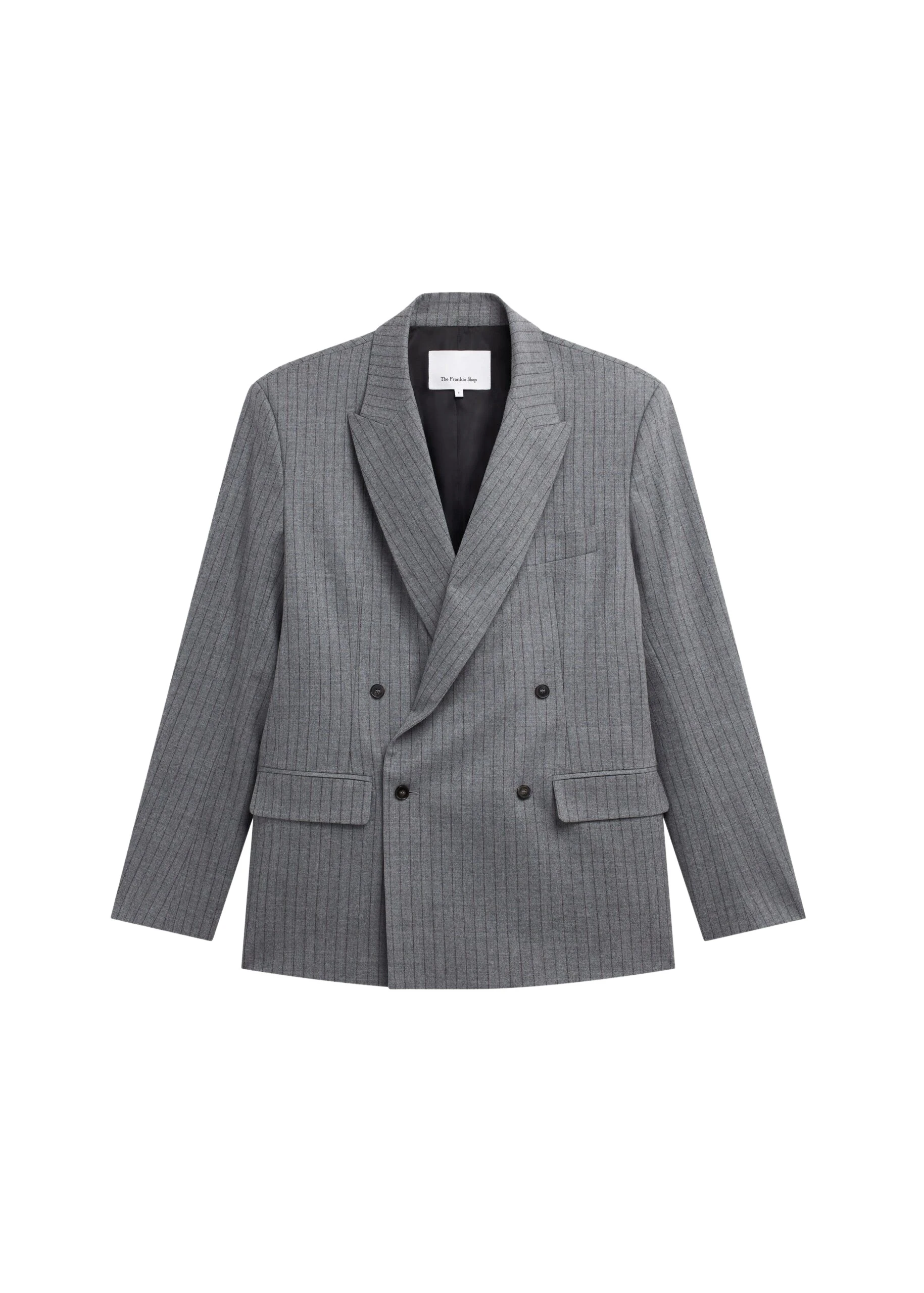 The-Frankie-Shop-Newark-Pinstripe-Double-Breasted-Blazer-GreyBrown-coveti-scaled23196_nobg The Frankie Shop Newark Pinstripe Double Breasted Blazer - Grey/Brown - Oversized Minimalist Jackets in Multicolour - Shop at Luxury Shoes