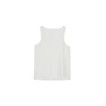 The Frankie Shop Nivee Lustrous Boxy Tank - Ivory - Oversized Minimalist Tops in Ivory - Shop at Luxury Shoes 