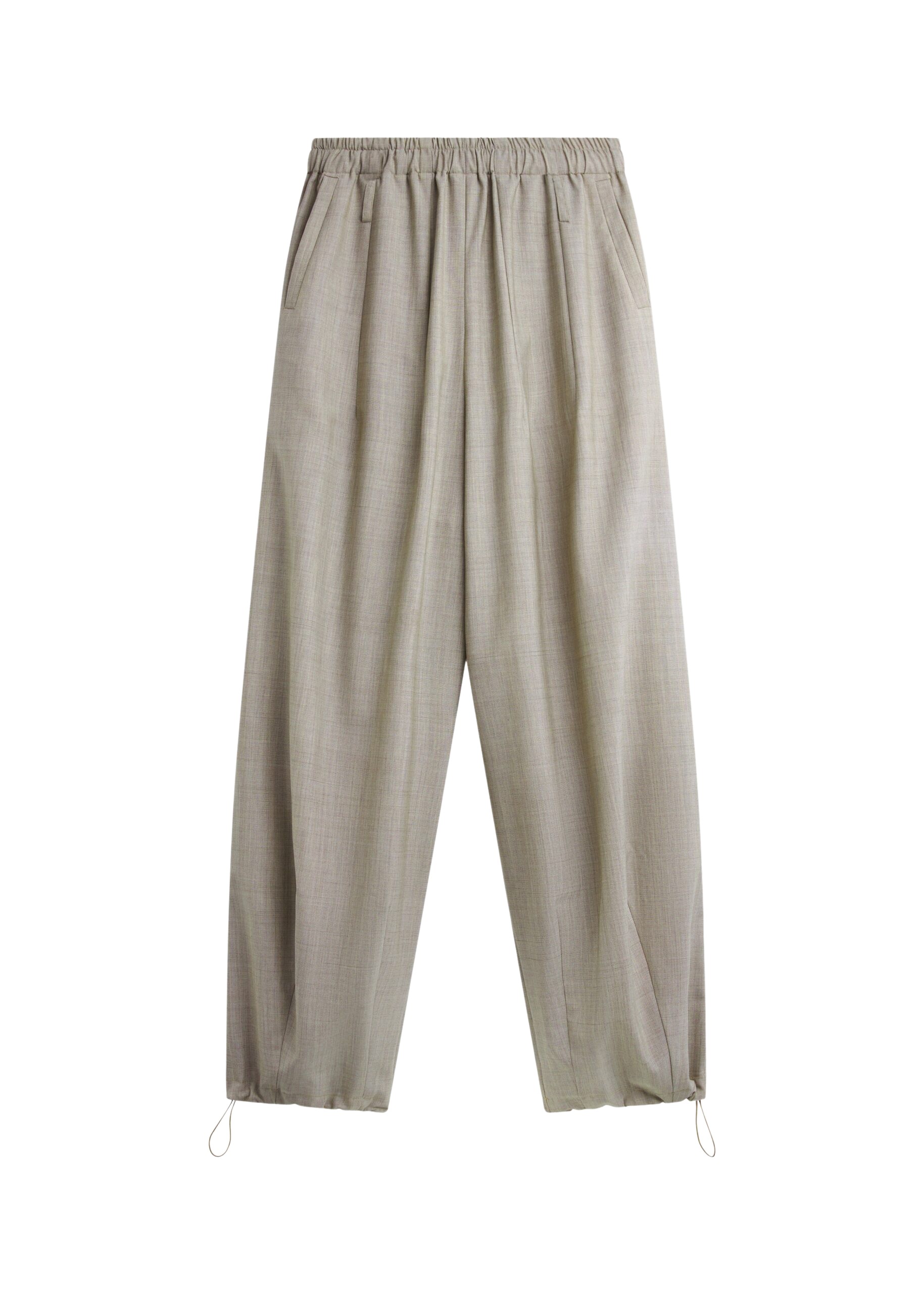 The Frankie Shop Oakdale Track Pants – Beige Melange