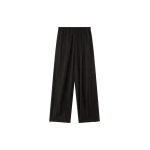 The Frankie Shop Oakdale Track Pants - Black/White Pinstripe - Oversized Minimalist Pants in Multicolour - Shop at Luxury Shoes 