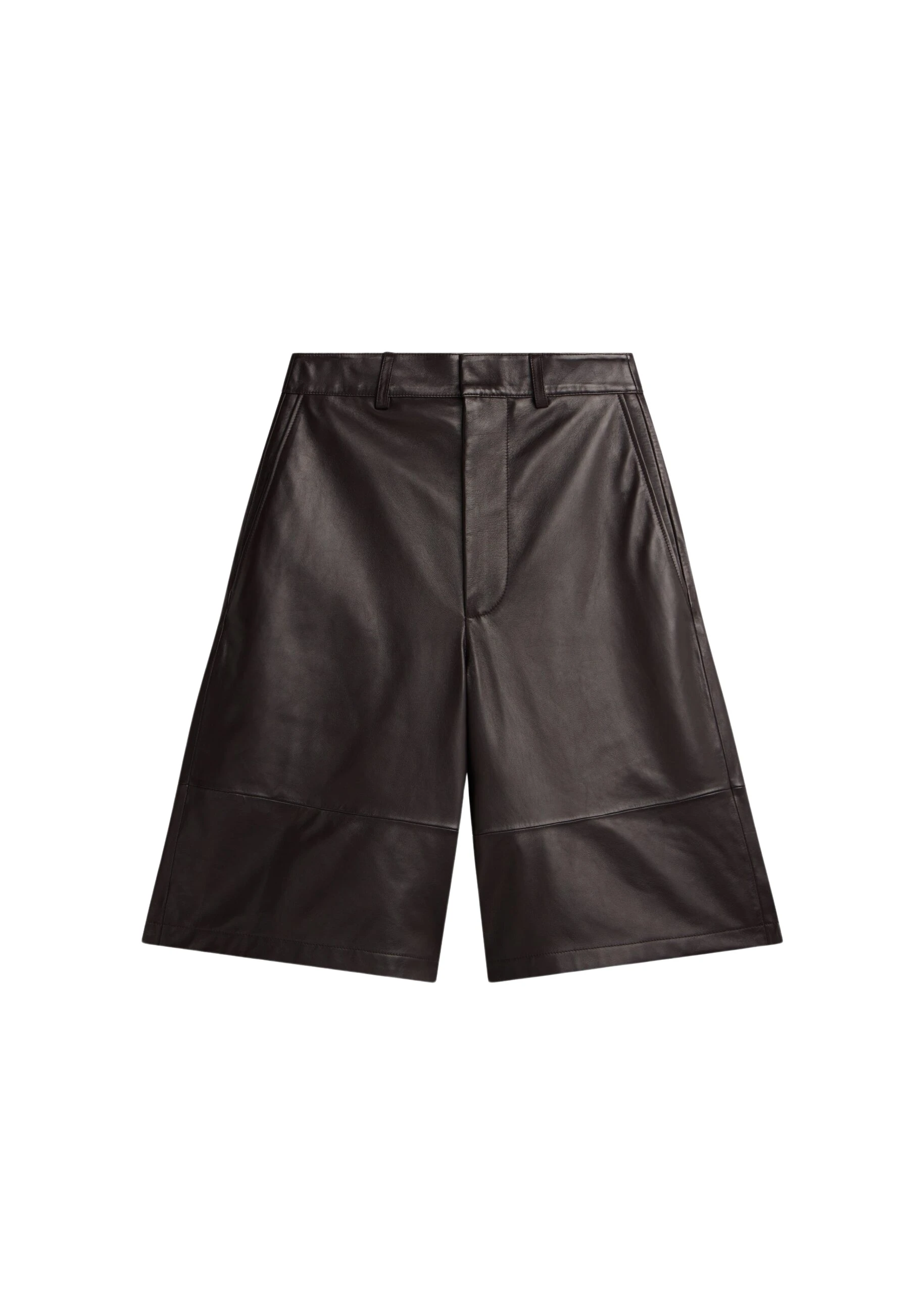 The-Frankie-Shop-Olivia-Leather-Bermuda-Shorts-Dark-Brown-coveti-scaled37410_nobg The Frankie Shop Olivia Leather Bermuda Shorts - Dark Brown - Oversized Minimalist Shorts in Beige - Shop at Luxury Shoes