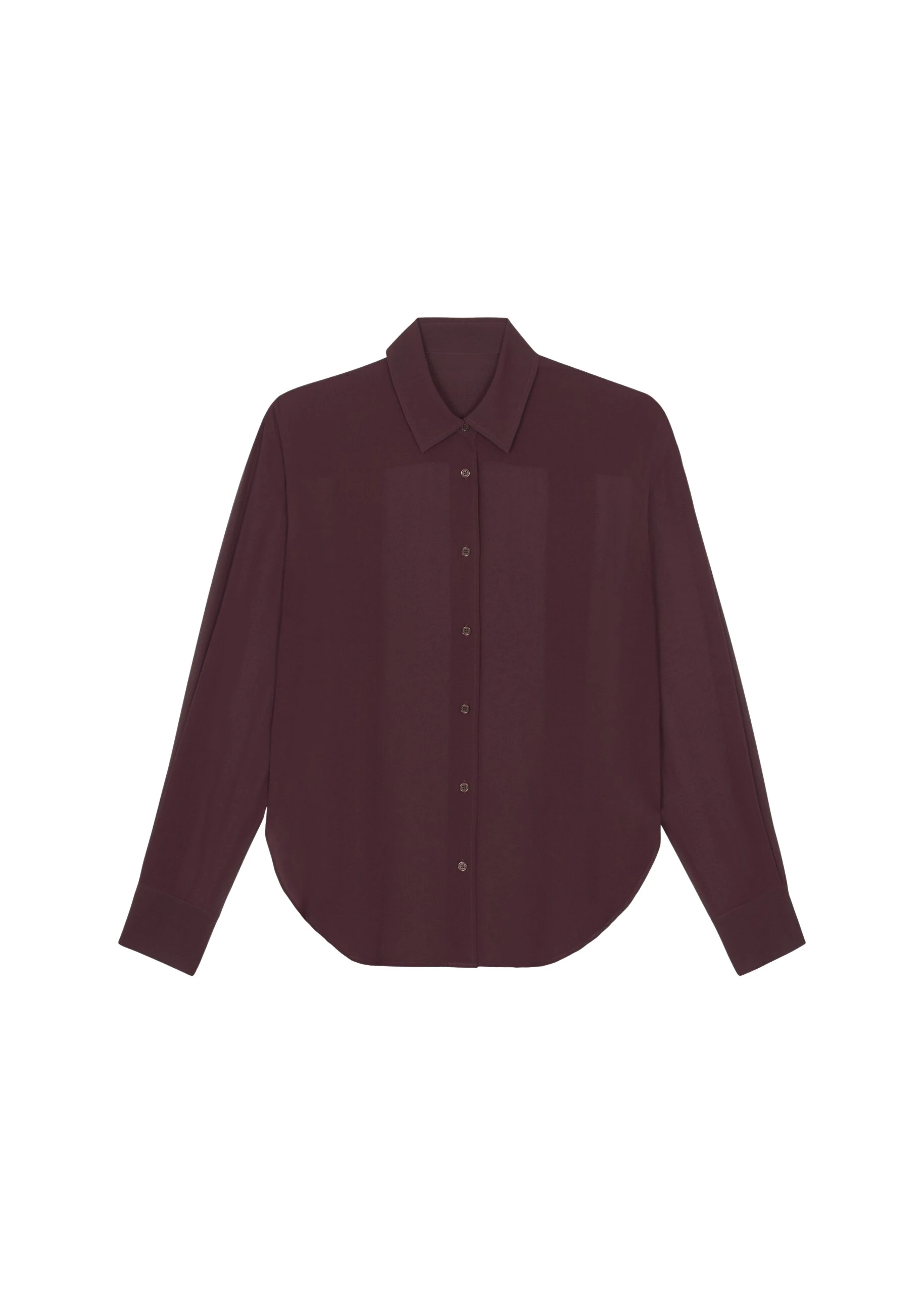 The-Frankie-Shop-Peri-Georgette-Shirt-Burgundy-coveti-scaled71087_nobg The Frankie Shop Peri Georgette Shirt - Burgundy - Oversized Minimalist Tops in Red - Shop at Luxury Shoes