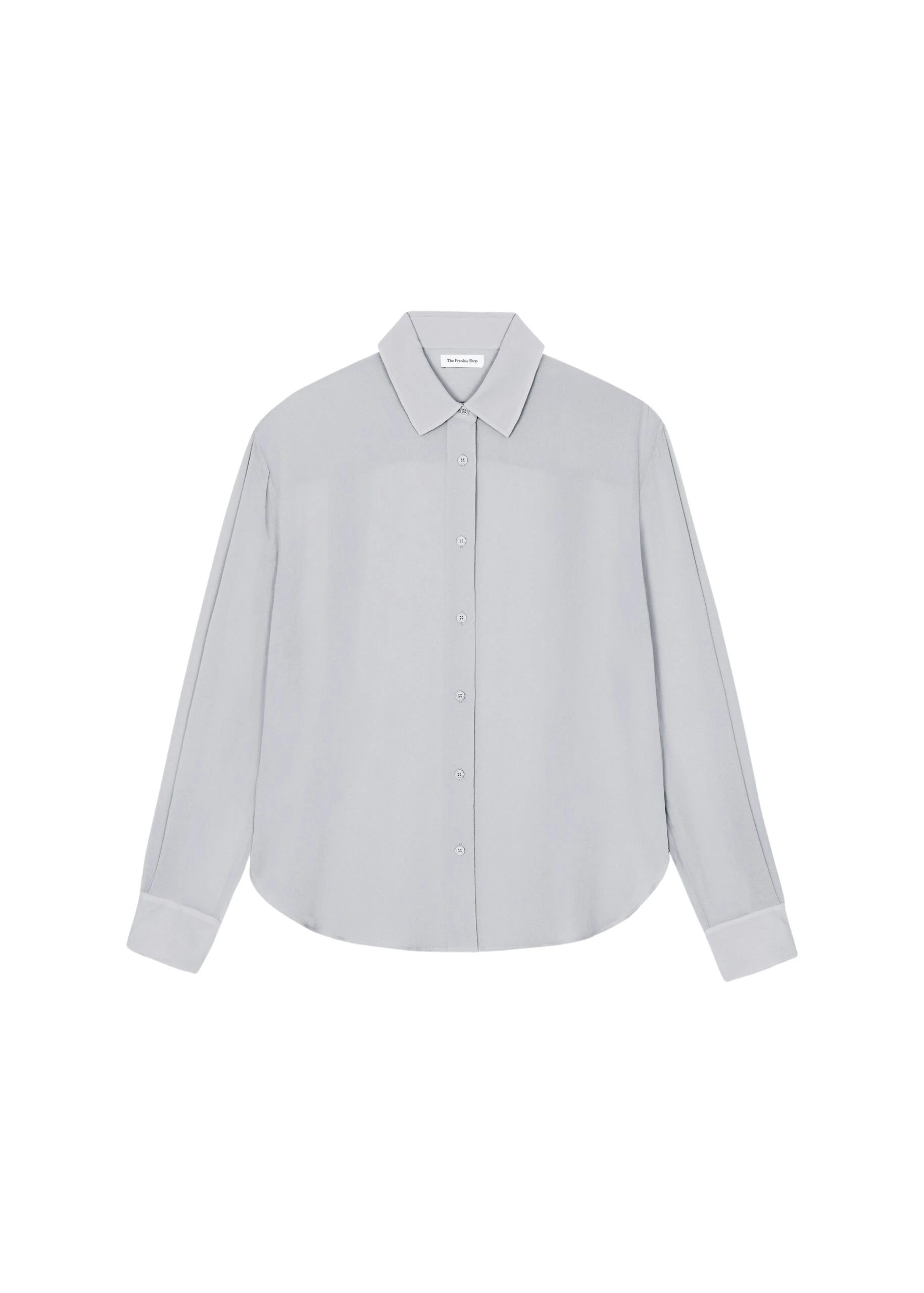 The-Frankie-Shop-Peri-Georgette-Shirt-Slate-Grey-coveti-scaled93222_nobg The Frankie Shop Peri Georgette Shirt - Slate Grey - Oversized Minimalist Tops in Grey - Shop at Luxury Shoes