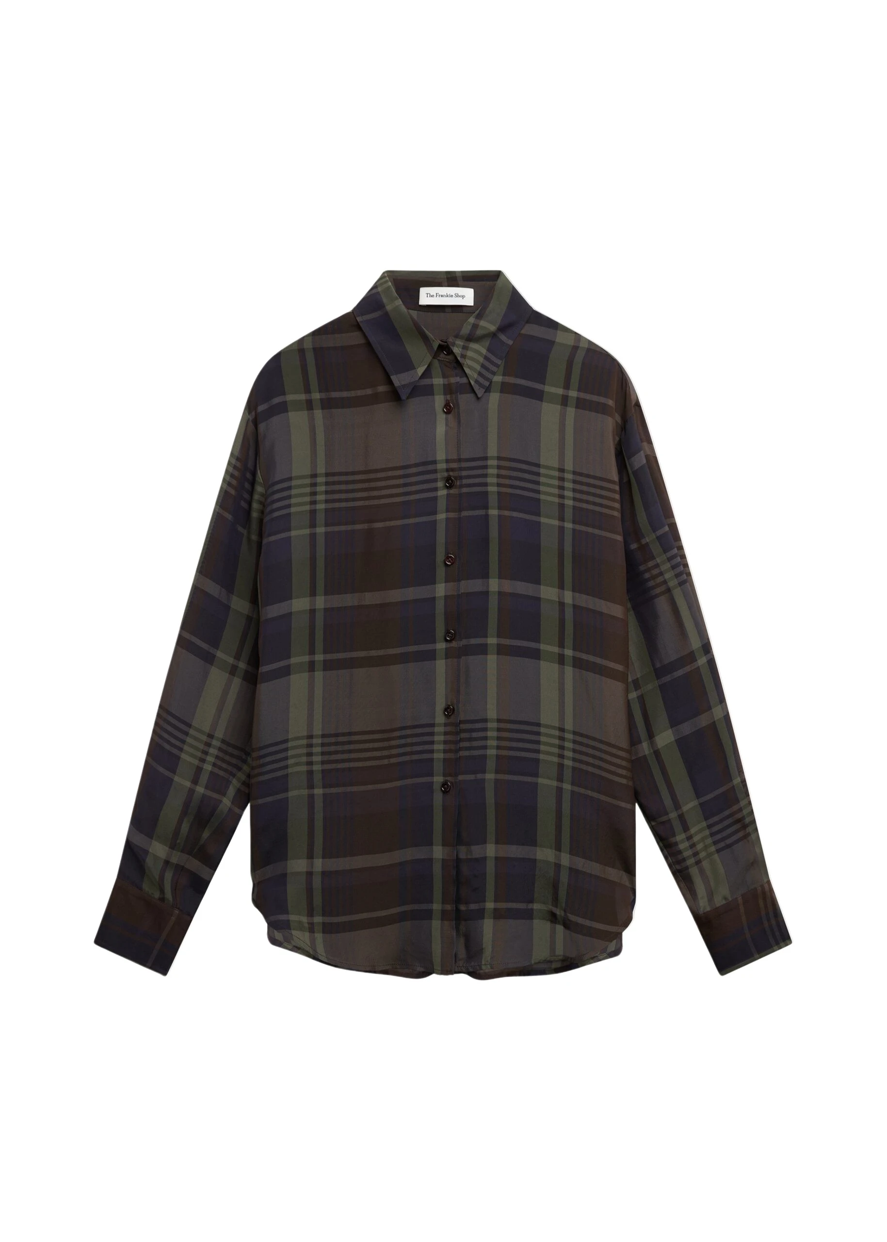 The-Frankie-Shop-Peri-Sheer-Fluid-Shirt-Navy-Tartan-coveti-scaled58201_nobg The Frankie Shop Peri Sheer Fluid Shirt - Navy Tartan - Oversized Minimalist Tops in Multicolour - Shop at Luxury Shoes