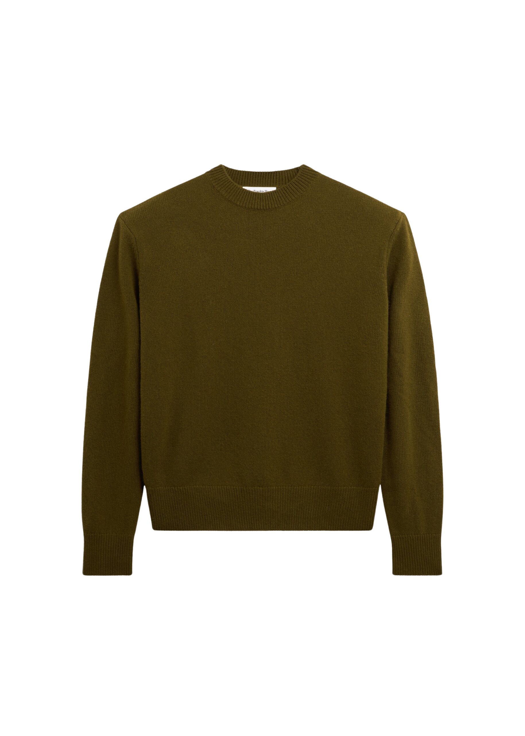 The Frankie Shop Rafaela Padded Knit Sweater – Olive
