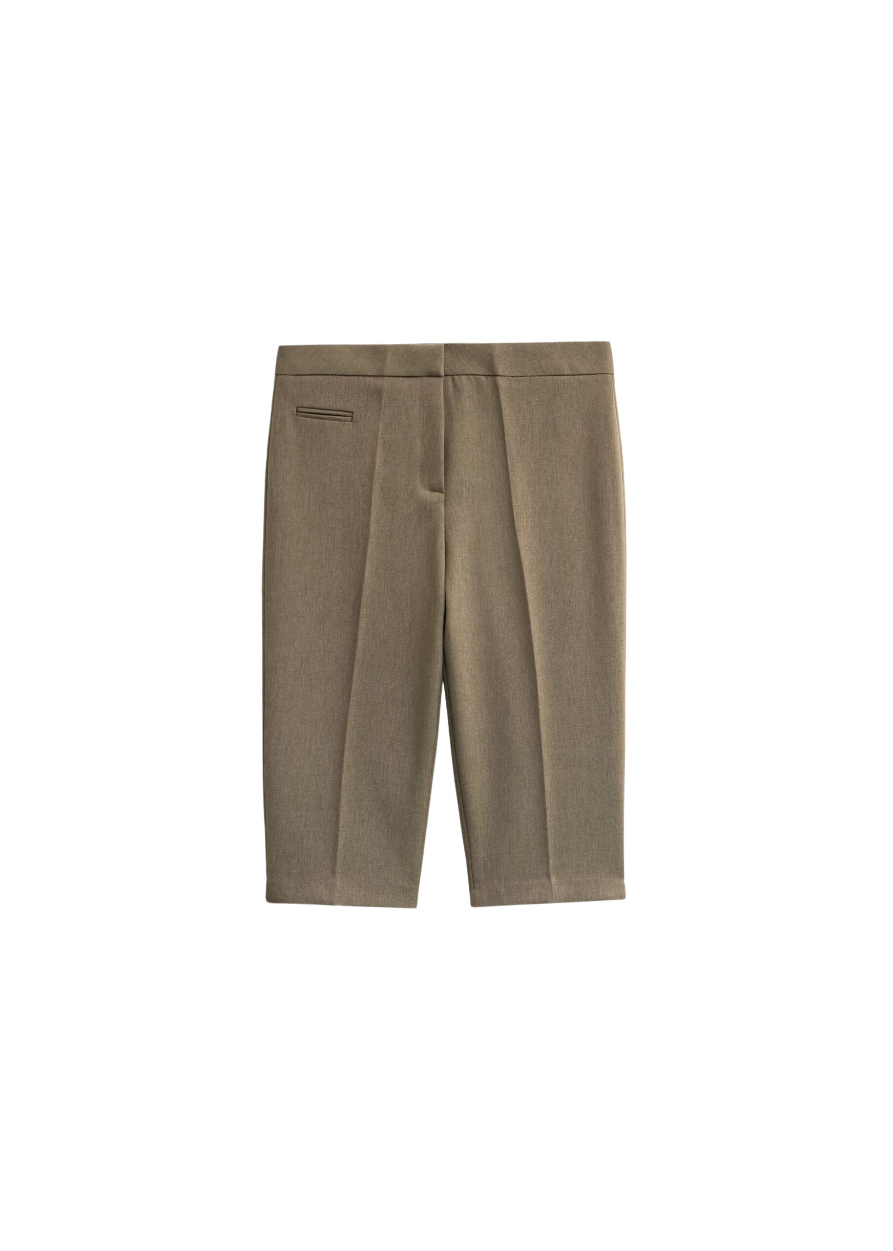The Frankie Shop Reva Tailored Bermuda Shorts – Dark Taupe