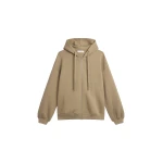 The Frankie Shop Rian Oversized Hoodie - Camel - Oversized Minimalist Hoodies in Beige - Shop at Luxury Shoes 