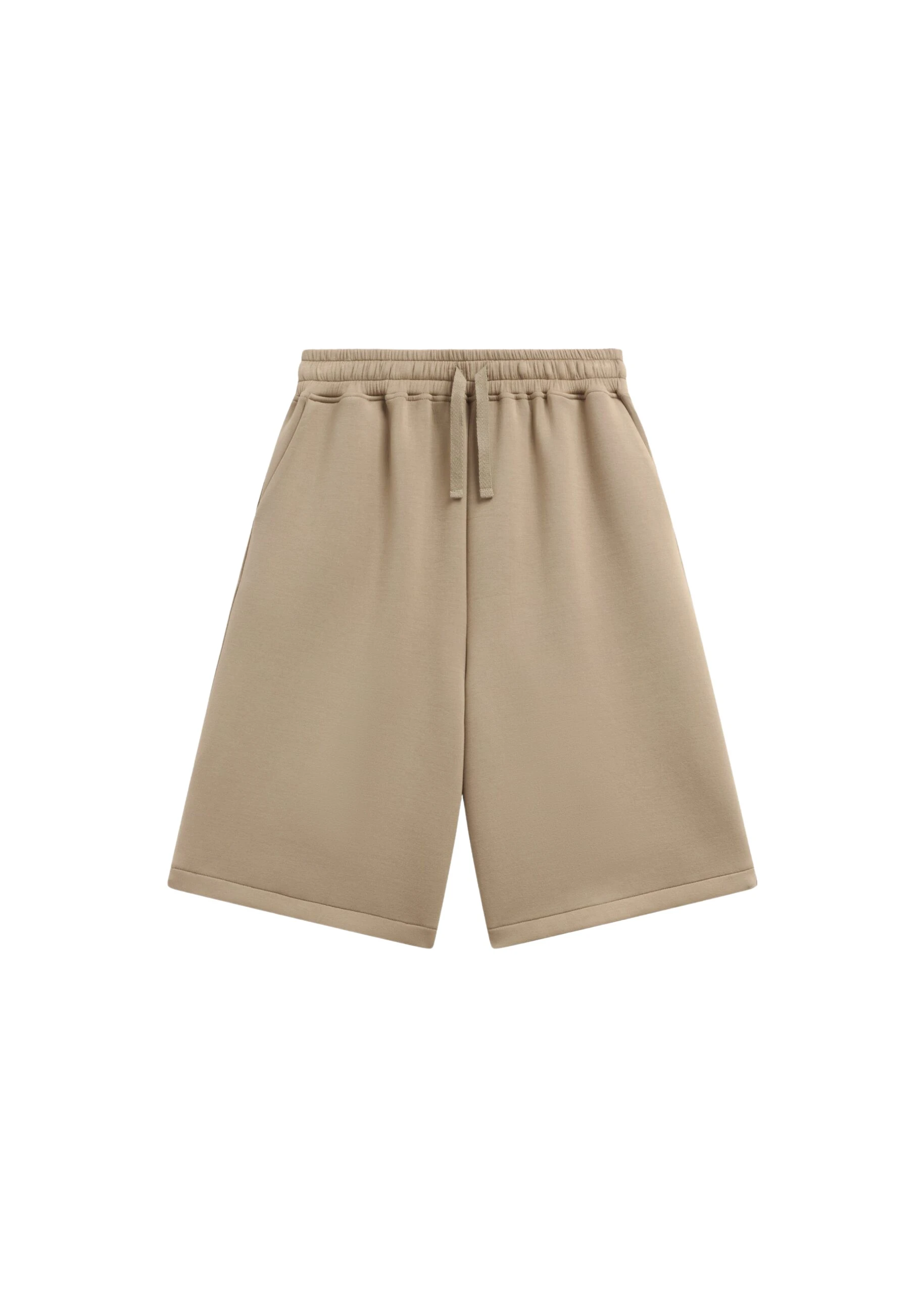 The-Frankie-Shop-Rian-Sweatshorts-Camel-coveti-scaled12847_nobg The Frankie Shop Rian Sweatshorts - Camel - Oversized Minimalist Shorts in Beige - Shop at Luxury Shoes