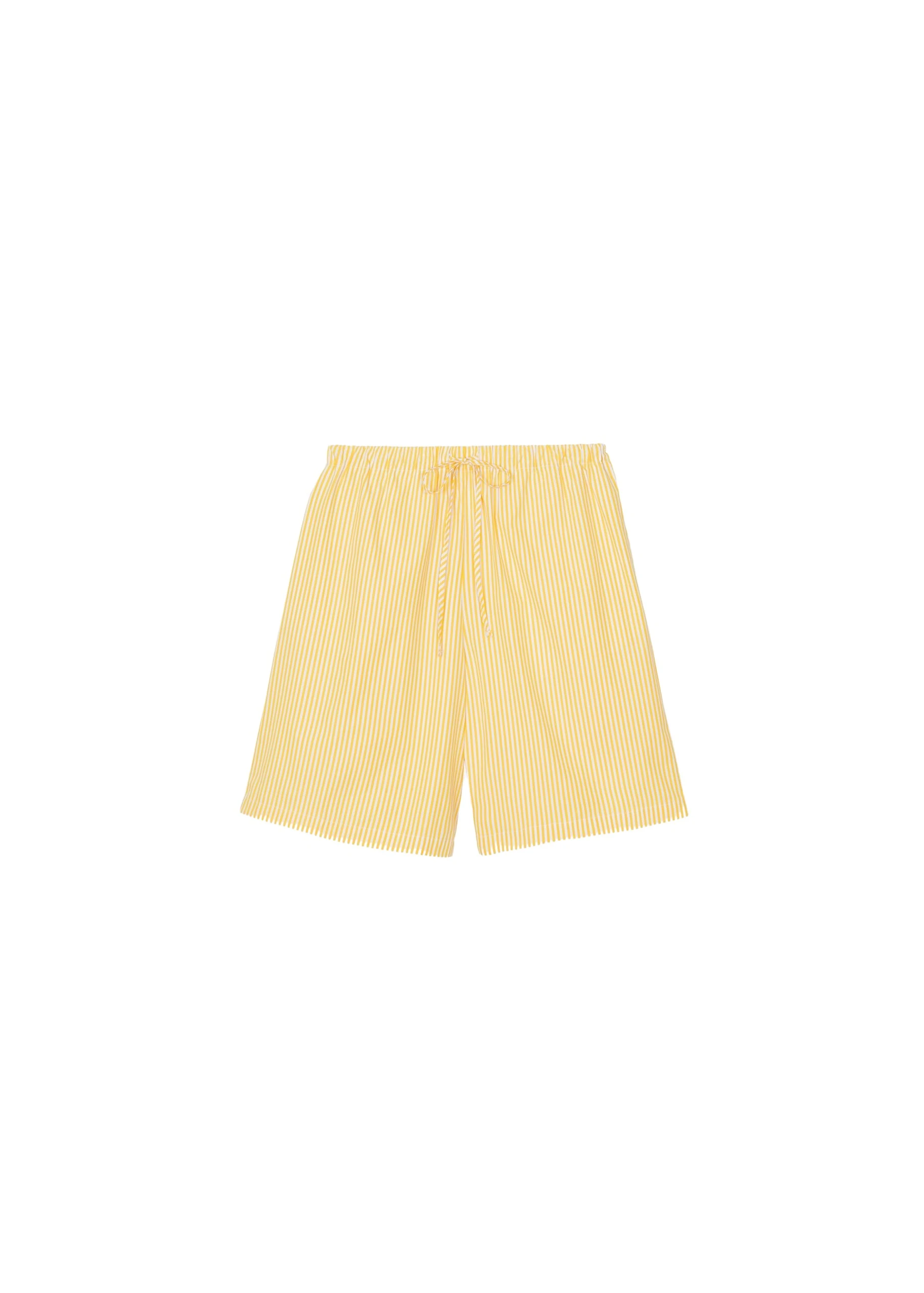 The-Frankie-Shop-Rimini-Bermuda-Shorts-YellowWhite-Stripe-coveti-scaled30581_nobg The Frankie Shop Rimini Bermuda Shorts - Yellow/White Stripe - Oversized Minimalist Shorts in Multicolour - Shop at Luxury Shoes