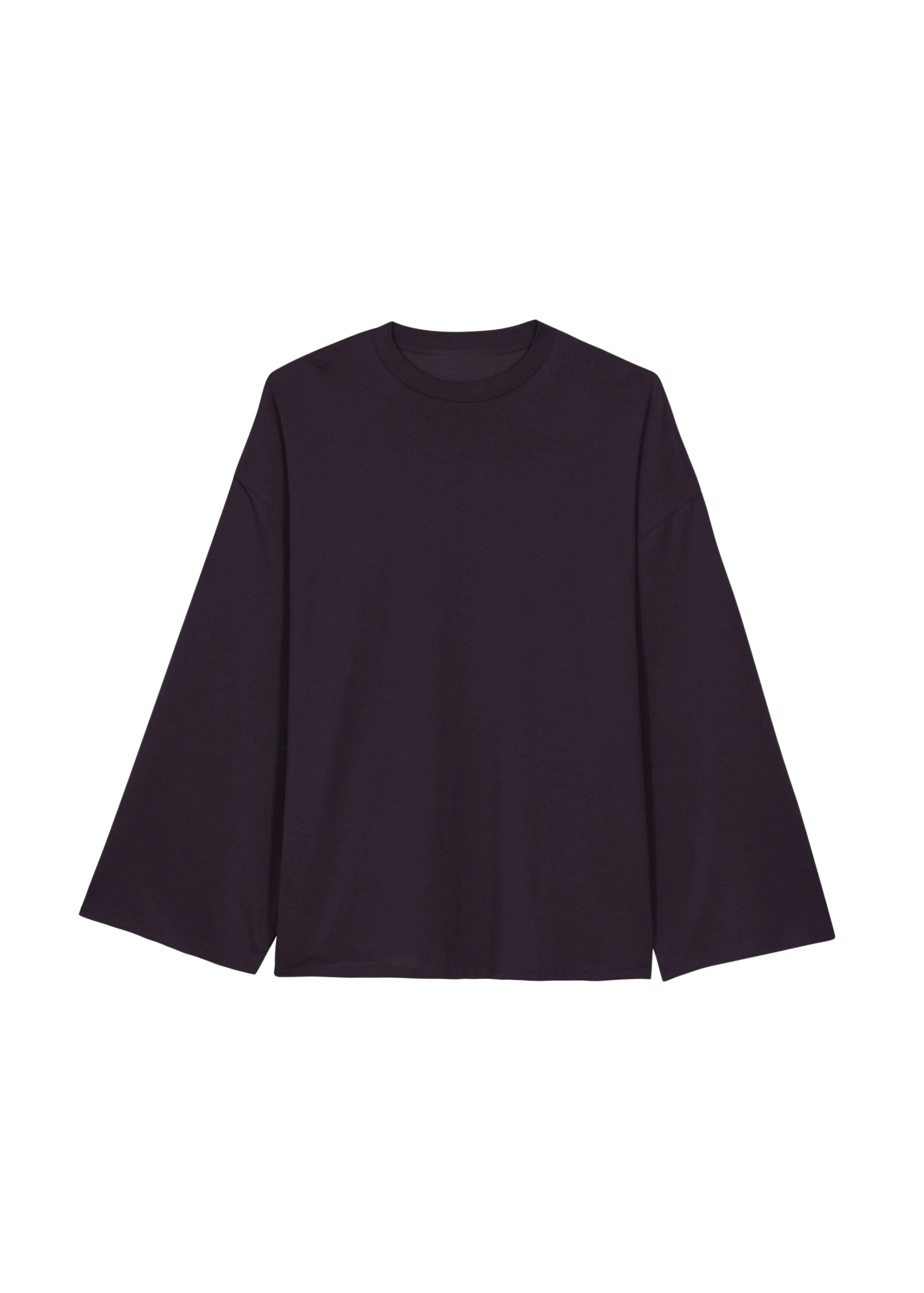 The-Frankie-Shop-Rio-Oversized-Sleeve-Tee-Dark-Plum-coveti-scaled53642_nobg The Frankie Shop Rio Oversized Sleeve Tee - Dark Plum - Oversized Minimalist Tops in Purple - Shop at Luxury Shoes