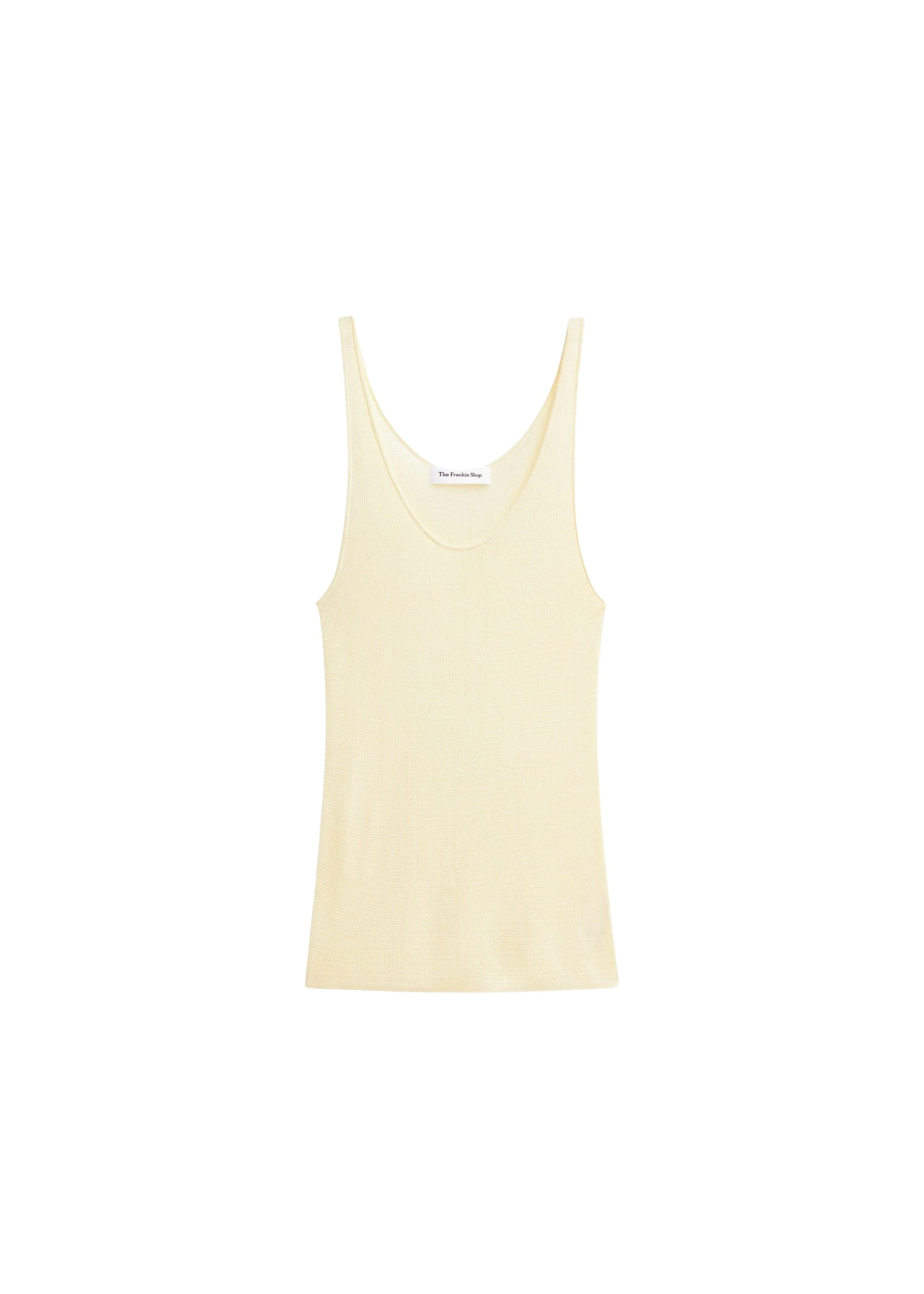 The-Frankie-Shop-Rivo-Knit-Tank-Top-Pale-Yellow-coveti-scaled49306_nobg The Frankie Shop Rivo Knit Tank Top - Pale Yellow - Oversized Minimalist Tops in Yellow - Shop at Luxury Shoes