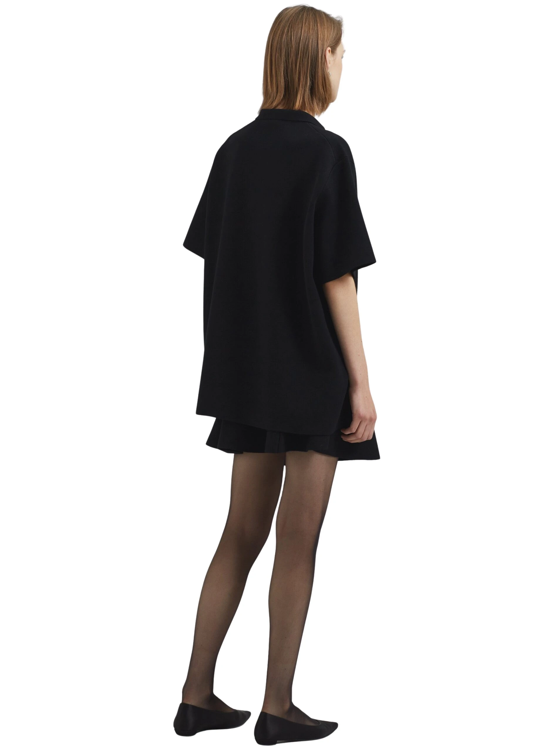 The-Frankie-Shop-Riya-Zip-Up-Polo-Black-coveti-scaled26107_nobg The Frankie Shop Riya Zip-Up Polo - Black - Oversized Minimalist Tops in Black - Shop at Luxury Shoes